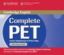 Complete PET - Intermediate Class Audio CD (2ks) (Emma Heyderman, Peter May)