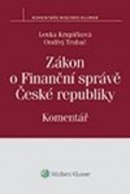 Zákon o Finanční správě České republiky (Ondřej Trubač, Lenka Krupičková)