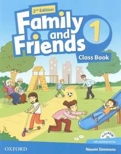 Family and Friends 2nd Edition Level 1 Class Book and MultiROM - učebnica (Naomi Simmons, Tamzin Thompson, Jenny Quintana)