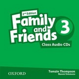 Family and Friends 2nd Edition Level 3 Class Audio CD (2ks) (Naomi Simmons, Tamzin Thompson, Jenny Quintana)