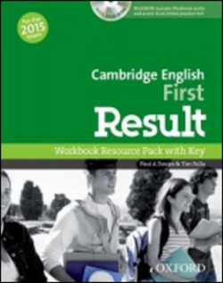 Cambridge English First Result Workbook with Key + CD