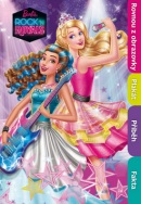 Barbie in Rock n'Royals filmový příběh s plakátem (Mattel)
