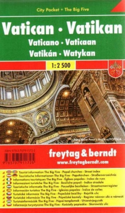 Vatikan / centrum lamino 1:2 500 (Freytag & Berndt)