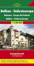 Automapa Balkán-JV Evropa 1:2 000 000