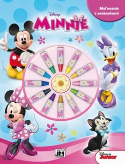 Minnie Maľovanie s voskovkami (Walt Disney)