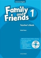 American Family and Friends 1 Teacher's Book + CD-ROM (Naomi Simmons, Tamzin Thompson, Jenny Quintana)