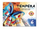 Súprava temperových farieb 6 farieb