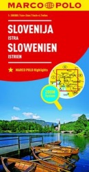 Slovinsko, Istrie 1:800 000