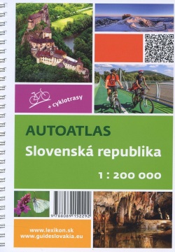 Autoatlas Slovenská republika 1:200 000 + cyklotrasy