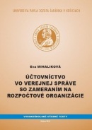 Účtovníctvo vo verejnej správe so zameraním na rozpočtové organizácie (Eva Mihaliková)
