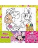 Omalovánkové puzzle s voskovkami - Minnie (Ava Reed)