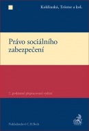 Právo sociálního zabezpečení - 7.vydání (Petr Tröster)