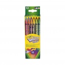 Crayola twist pastelky gumovatelné 12ks