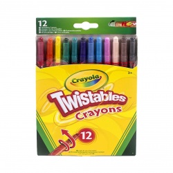 Crayola voskovky twist 12 ks