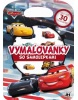 Kreatívny blok so samolepkami/ Cars (Disney Pixar)