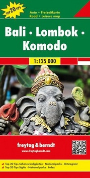 Bali-Lombok-Komodo 1:125 000