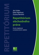 Repetitórium obchodného práva (Druhé, doplnené a prepracované vydanie) (Ján Golian, Zuzana Nevolná, Edita Hajnišová)