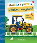 Knižka s puzzle Všetko, čo jazdí (Laura Teller)