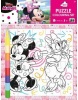 Omalovánkové puzzle Minnie