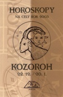Horoskopy 2003 KOZOROH (Macek Delta)