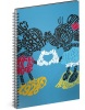 Špirálový blok Mickey – Kiss, linajkovaný, A4 (kolektív)