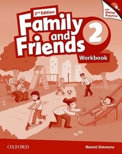 Family and Friends 2nd Edition 2 Workbook + Online (Naomi Simmons, Tamzin Thompson, Jenny Quintana)