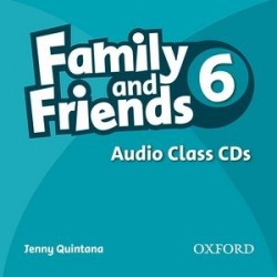 Family and Friends 6 Class Audio CDs (STARÉ VYDANIE) (Jenny Quintana)