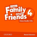Family and Friends 2nd Edition Level 4 Class Audio CD (2ks) (Naomi Simmons, Tamzin Thompson, Jenny Quintana)
