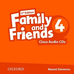 Family and Friends 2nd Edition Level 4 Class Audio CD (2ks) (Naomi Simmons, Tamzin Thompson, Jenny Quintana)