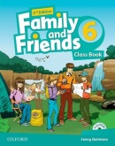 Family and Friends 2nd Edition Level 6 Class Book and MultiROM - učebnica (Naomi Simmons, Tamzin Thompson, Jenny Quintana)