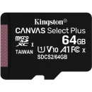 KINGSTON Micro SDXC CANVAS 64GB UHS-I