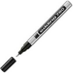 EDDING Lakový popisovač edding 780 strieborný