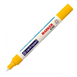 CENTROPEN Lakový popisovač Centropen 9100 žltý