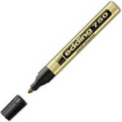 EDDING Lakový popisovač edding 750 zlatý