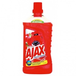 Ajax na podlahy Floral Fiesta 1l Divé kvety červený