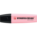 Zvýrazňovač STABILO BOSS ORIGINAL pastelový ružový