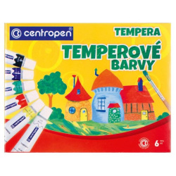 PELIKAN Temperové farby Centropen 6 farieb 12ml