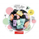 Zvýrazňovač STABILO Boss mini pastel displej 50ks