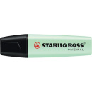 Zvýrazňovač STABILO BOSS ORIGINAL pastelový mentolový