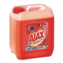 Ajax Floral Fiesta Red Flowers - univerzálny čistič povrchov, červený 5l