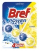 Bref Power Aktiv Lemon 4 Formula - Tuhý WC blok vo forme 4 guľôčok s vôňou citrónov