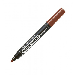 CENTROPEN Permanentný popisovač Centropen 8566 hnedý