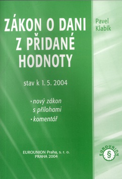 Zákon o DPH 2004 (Pavel Klabík)