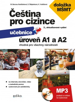 Čeština pro cizince A1 a A2 (Marie Boccou Kestřánková, Jitka Veroňková, Kateřina Vodičková, Dagmar Štěpánková)