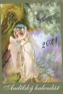 Andělský kalendář 2021 - nástěnný kalendář (Klára Trnková)