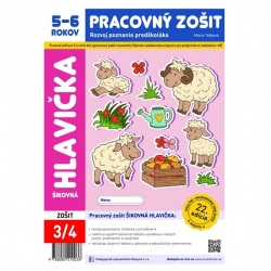 Šikovná hlavička, rozvoj poznania pre 5-6 ročné deti (DOPREDAJ) (Mária Tašková)