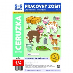 Šikovná ceruzka, grafomotorika pre 5-6 ročné deti (Mária Tašková)