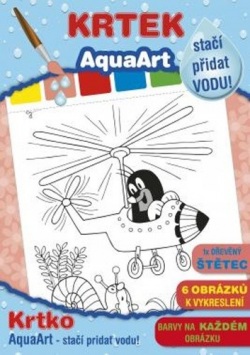 AquaArt Krtek - omalovánka (Zdeněk Miler)