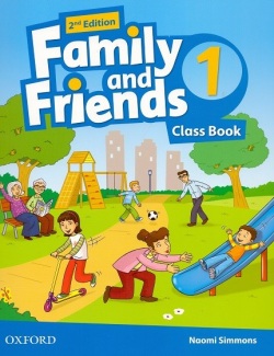 Family and Friends 2nd Edition Level 1 Class Book (2019 Edition) - Učebnica (1. akosť) (Naomi Simmons, Jillette Penn)