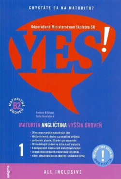 YES! Angličtina - maturita B2 učebnica + interaktívny obsah (Andrea Billíková; Soňa Kondelová)